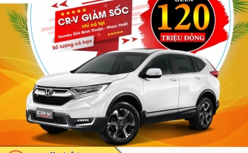Honda CR-V Giảm Sốc 120 Triệu Chỉ Tại Honda Ôtô Bình Thuận - Phan Thiết